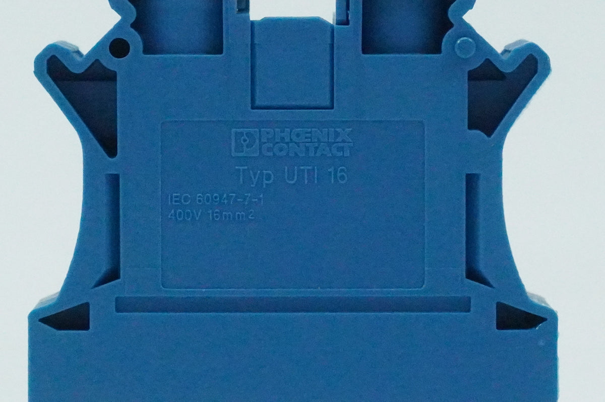 Phoenix Contact 30 75 72 8 UTI 16 BU Terminal Block Batch of 50 pcs.
