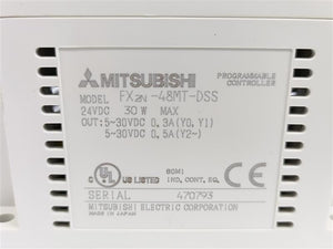 Mitsubishi FX2N-48MT-DSS Transistor Unit