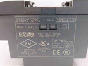 Siemens 6EP1331-1SH02 LOGO!Power. 24VDC. 1,3A
