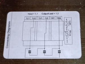 Induflex Technics ID1901001 Lrat = 3X 54uH I rat= 185A FA2407026/1, Sine-Wave