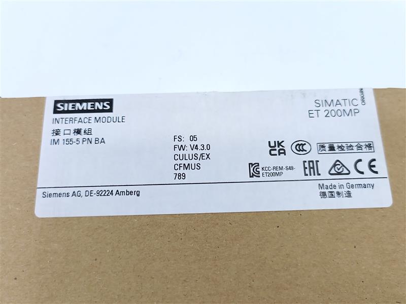 Siemens 6ES7155-5AA00-0AA0 SIMATIC ET 200MP Interface Module