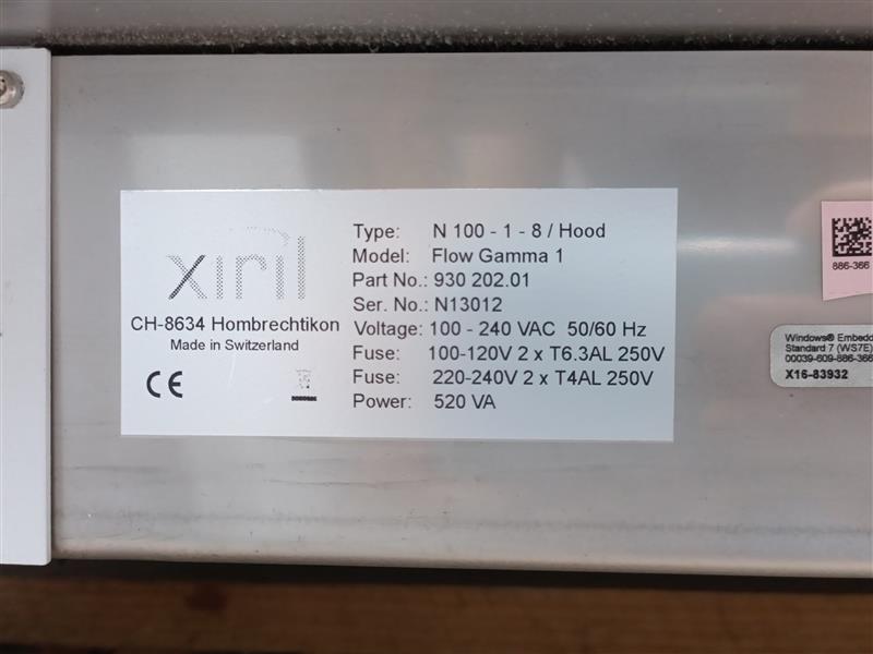Xiril N100-1-8 Flow Gamma 1, 930202.1, 100-240VAC, 50/60Hz