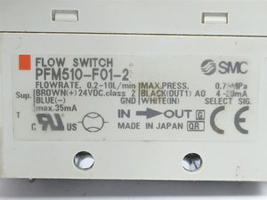 SMC PFM510-F01-2 Flow Switch