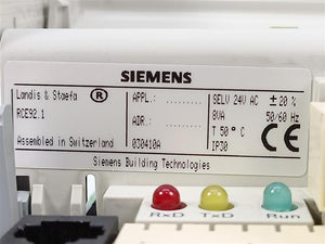 Siemens / Landis & Staefa RCE92.1 Programmable Room Temperature Controller
