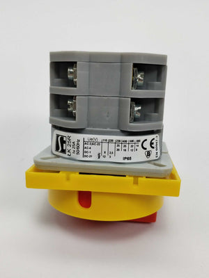 Spamel LK25RG-P08 Main switch fixed to panel