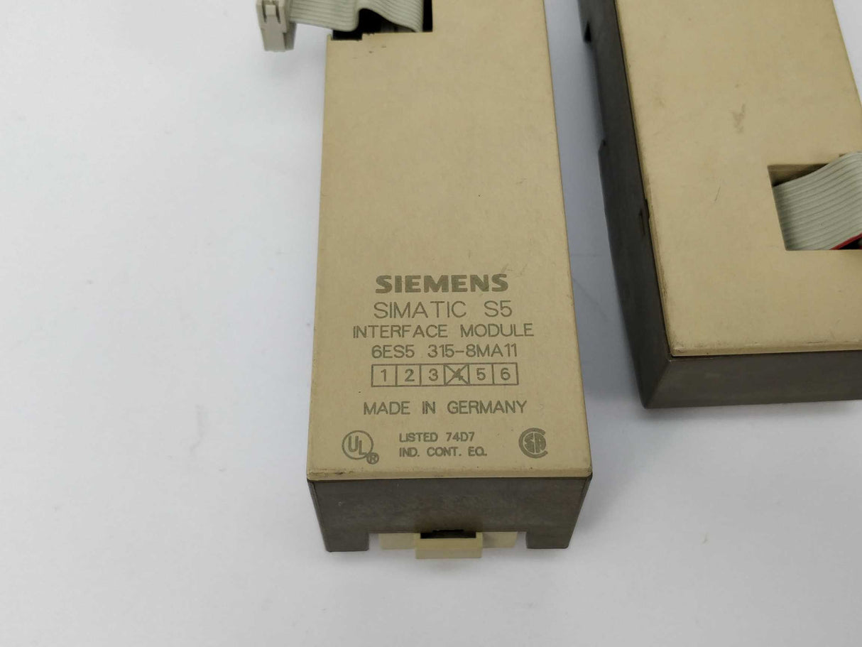 Siemens 6ES5 315-8MA11 Innterface module version 4