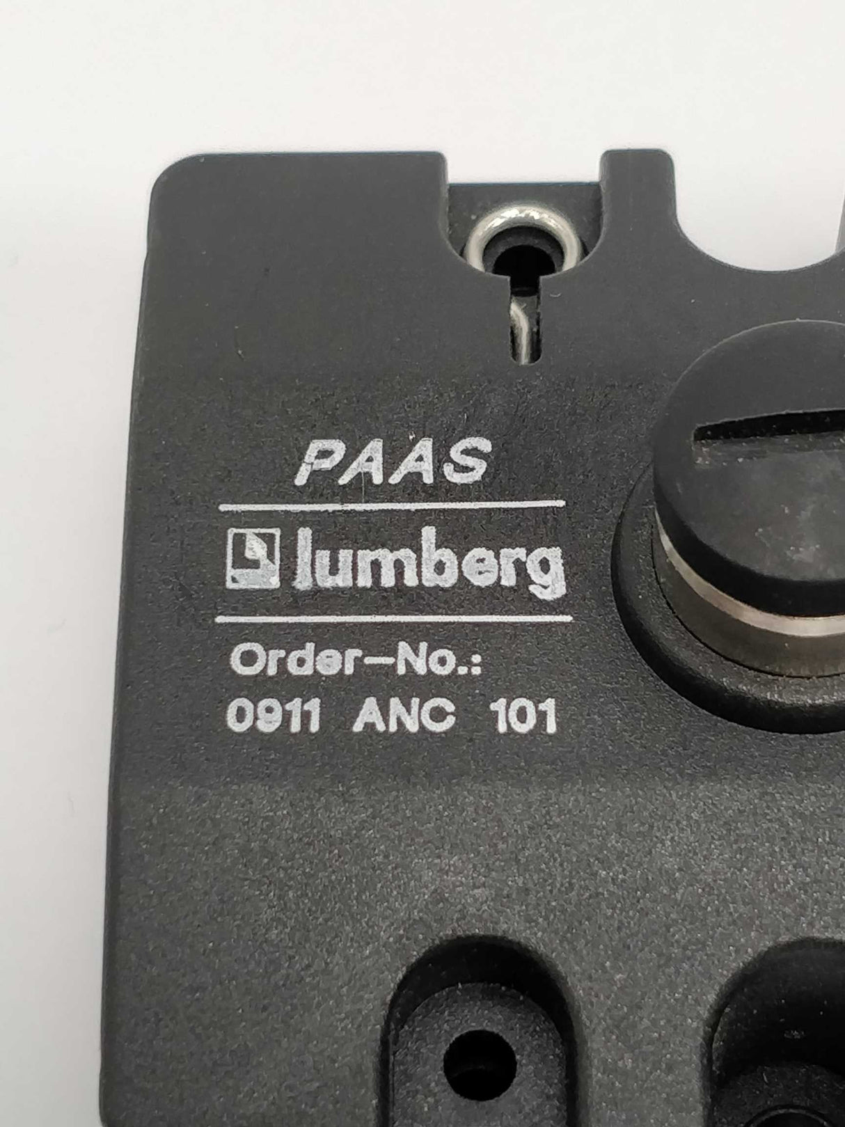 Lumberg 0911 ANC 101 Circular Metric Connector