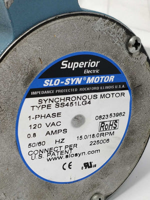 Superior Electric SS451LG4 Slo-syn motor synchronous motor