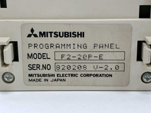 Mitsubishi F2-20P-E Programming panel Melsec F2-20P