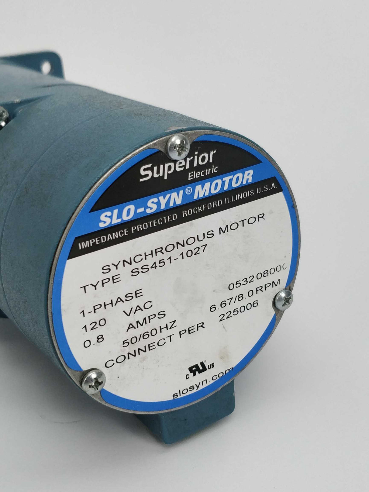 Superior Electric SS451-1027 Slo-Syn motor synchronous motor