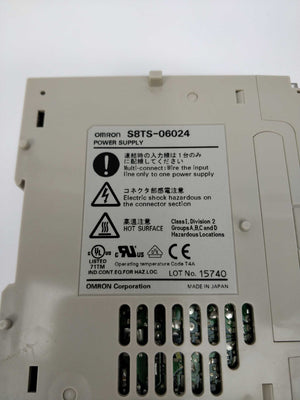 OMRON S8TS-06024 Power supply