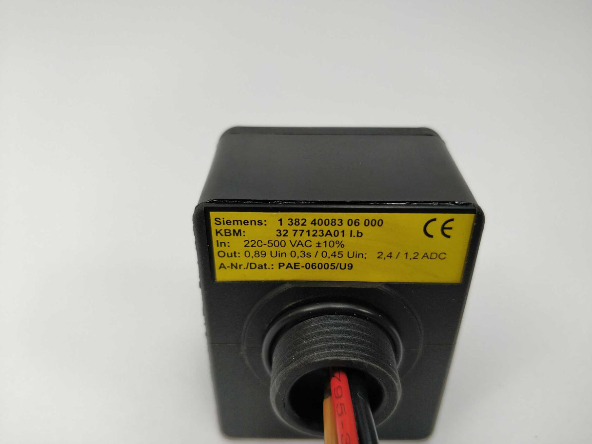 Siemens 1 382 40083 06 000 KBM: 32 77123A01 I.B 220-500VAC