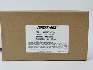 Power-one MPB125-4350G Open Frame AC-DC Power Supply 125W 3.3/5/12/-12VDC