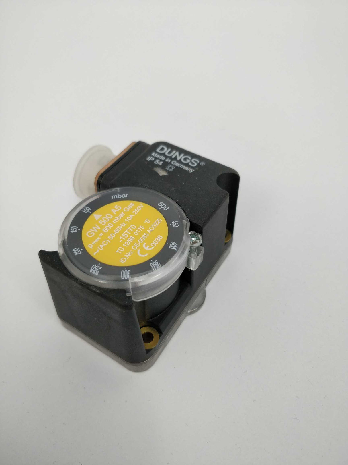DUNGS GW 500 A5 Pmax 600mbar Gas Pressure Switch