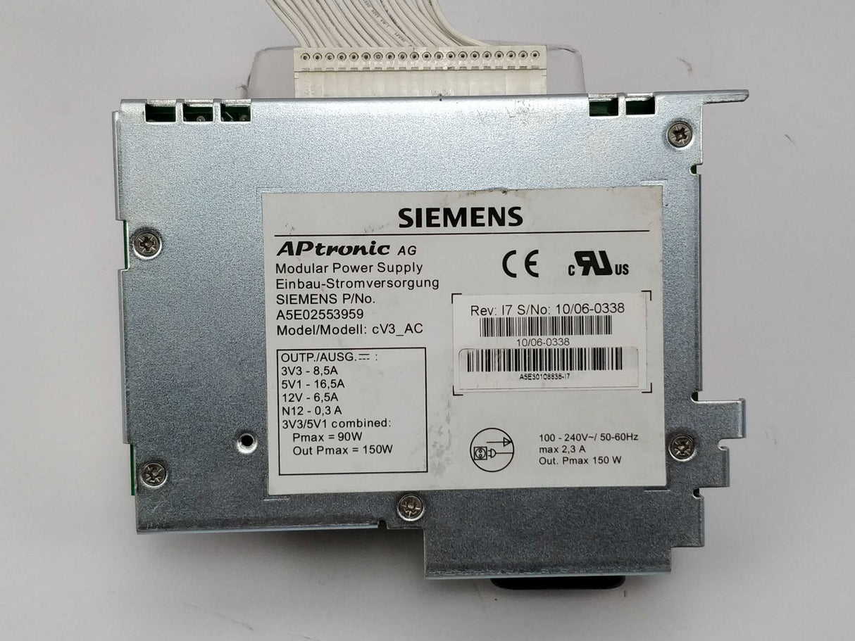 Siemens A5E02553959 Modular power supply 150W