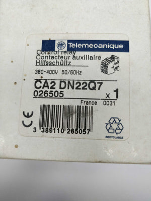 TELEMECANIQUE 026505 Control relay CA2DN22Q7