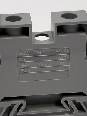 Woertz 3452/35GR Terminal 35mm² 10pcs