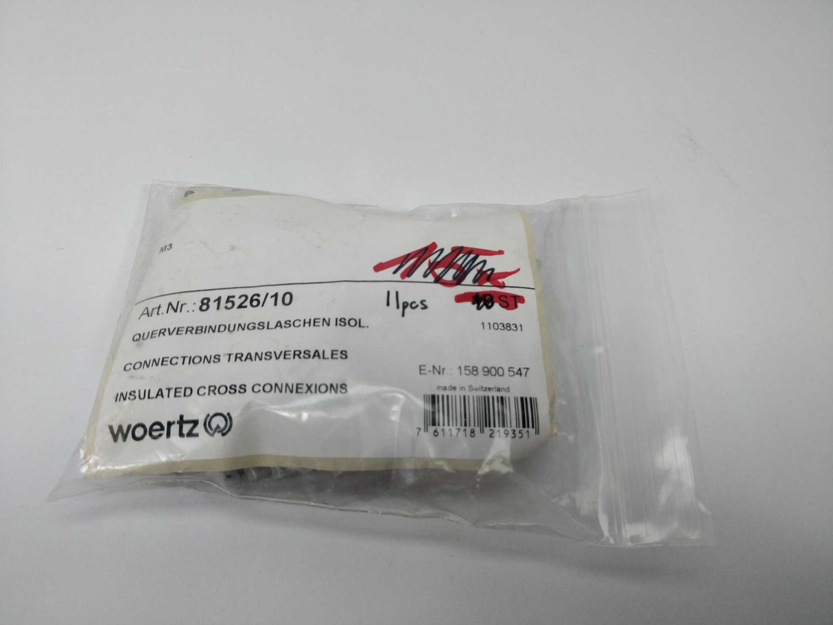 Woertz 81526/10 Cross-connection 10pole 11pcs