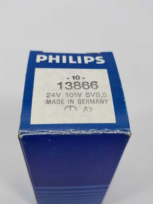 Philips 13866 Miniature light bulbs 24V 10W SV8,5 10pcs