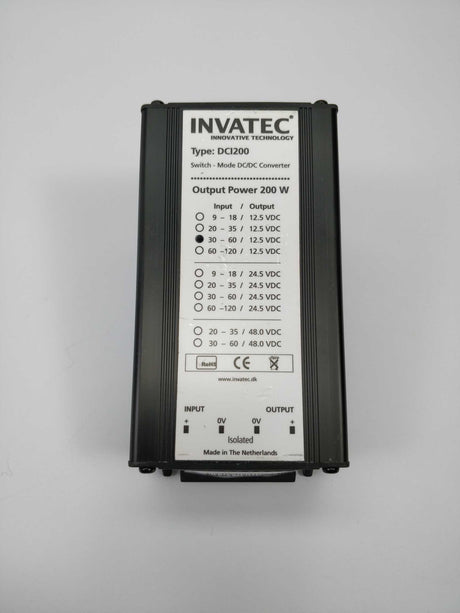 INVATEC DCI200 Switch Mode DC/DC Converter 200W