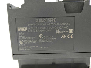 Siemens 6ES7 360-3AA01-0AA0 Simatic S7-300 Interface Module