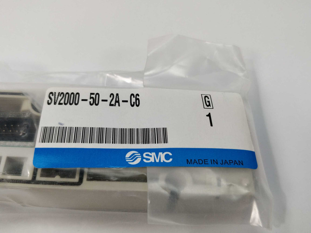SMC Pneumatics EX250-SPR1 Profibus DP with SV2000-50-2A-C6