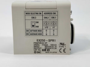 SMC Pneumatics EX250-SPR1 Profibus DP with SV2000-50-2A-C6