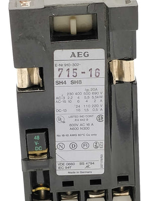 AEG SH4 40E Contactor