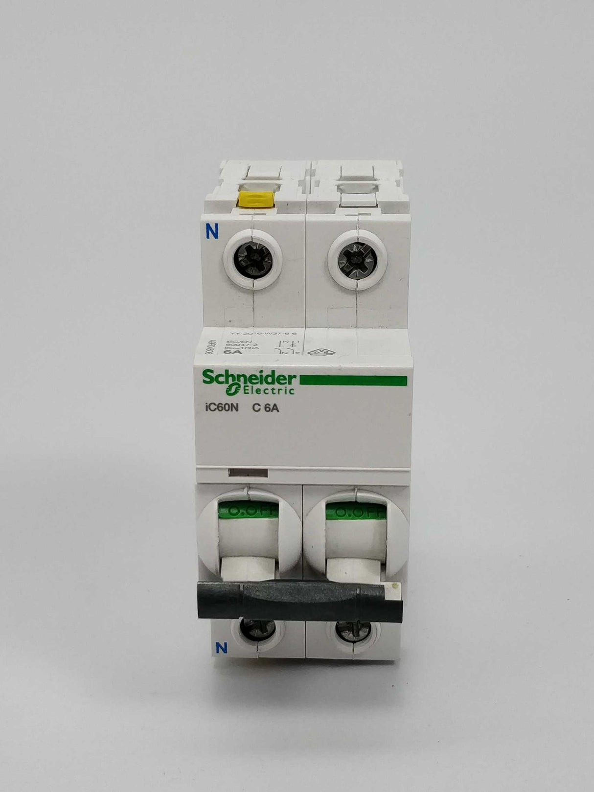 Schneider Electric iC60N C6A Miniature circuit-breaker 6A