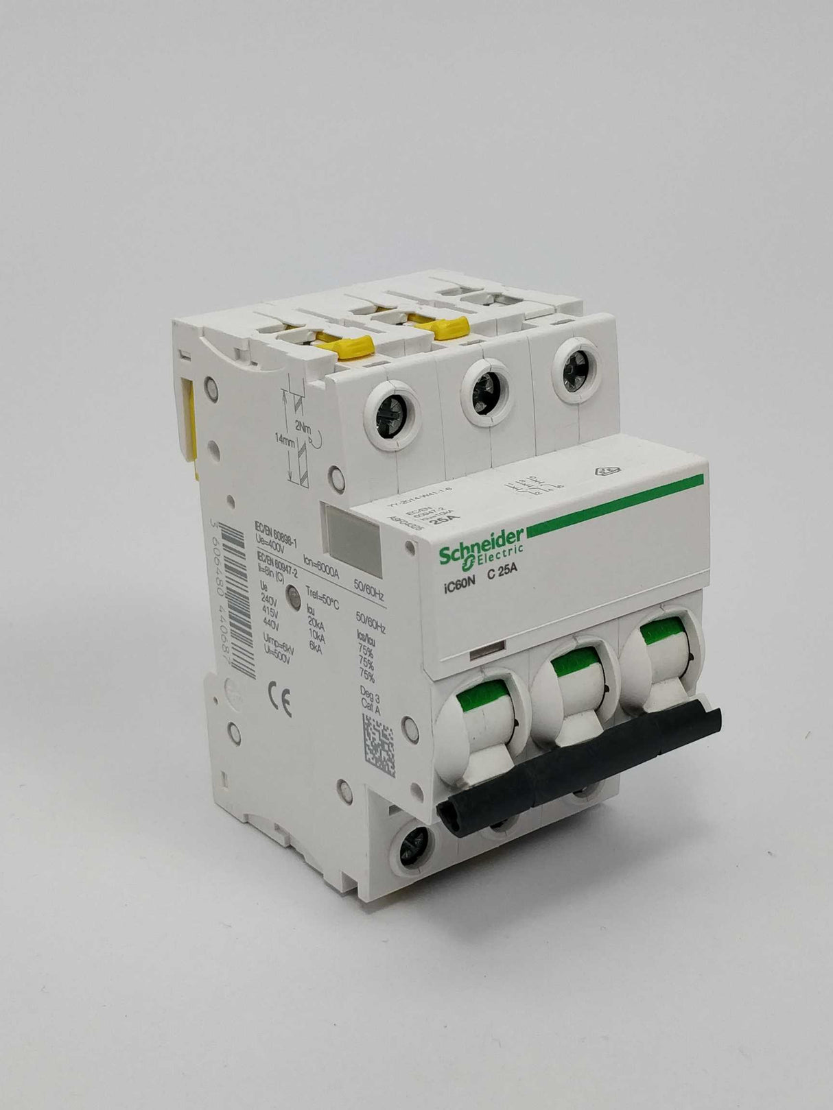 Schneider Electric iC60N C25A Miniature Circuit breaker