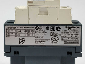 Schneider Electric LC1D09 TeSys D Contactor