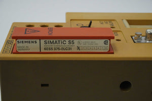 Siemens 6ES5102-8MA02 SIMATIC S5-100U, CPU 102 Central Processing Unit