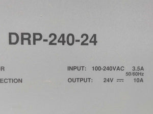 Mean Well DRP-240-24 Power supply 24V 10A
