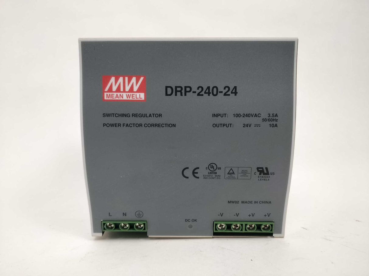 Mean Well DRP-240-24 Power supply 24V 10A