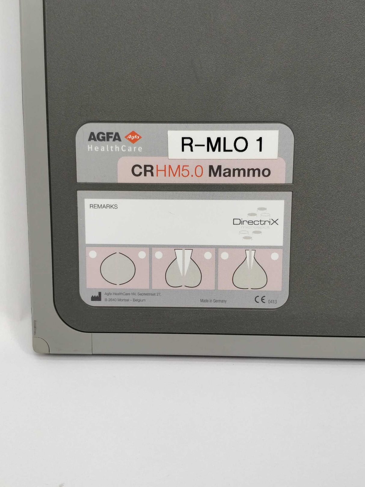 AGFA CR HM 5.0 Mammo Cassette M24x30