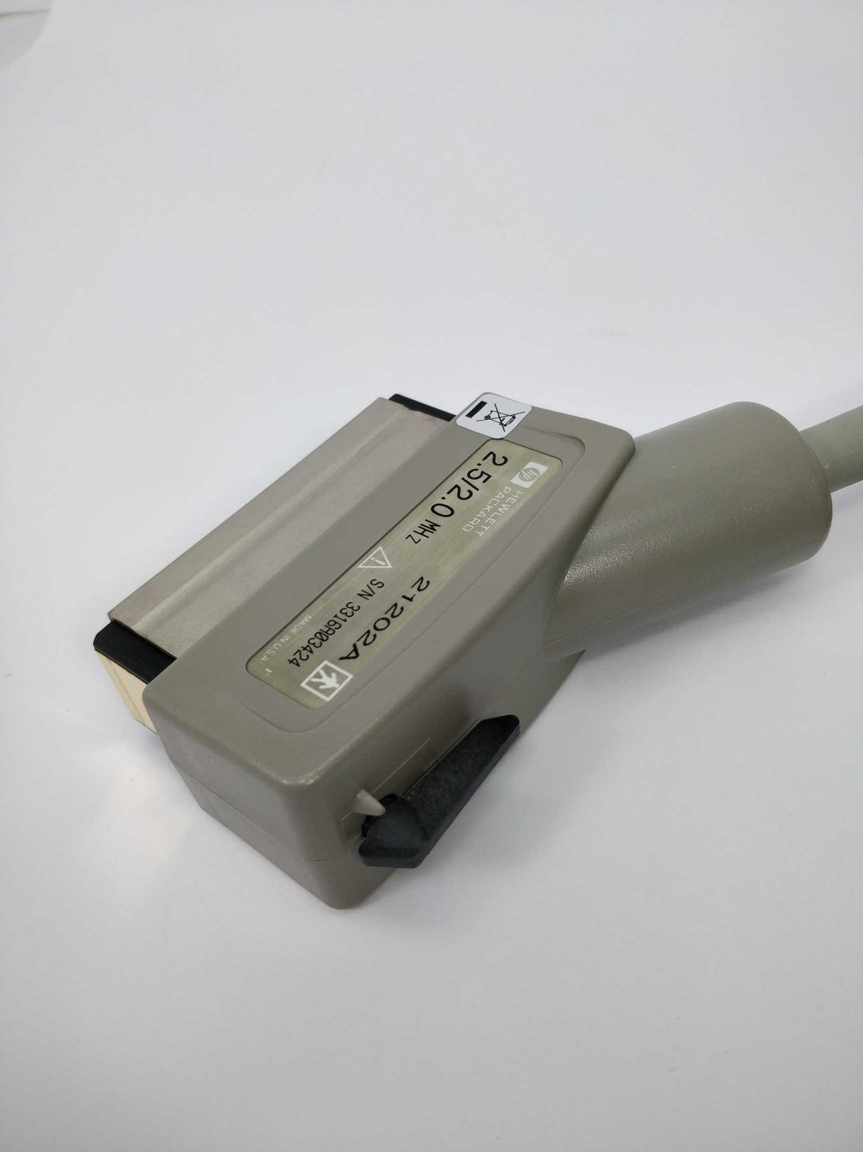 HP 21202A 2.5/2.0MHz Phased Array Ultrasound Probe