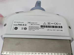 GE Healthcare PA6-8-D Cardiac Ultrasound Probe 4-10MHz