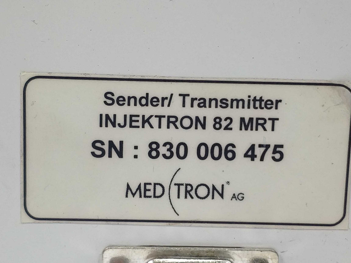 Medtron 830 006 475 Sender/Transmitter Injektron 82 MRT