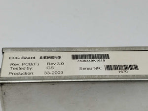 Siemens 73963491619 Rev 3.0 ECG Board