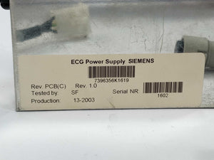 Siemens 7396356K1619 Rev 3.0 ECG Power Supply