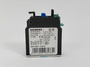 Siemens 3RH1921-1CA10 Front-side auxiliary switch 6 pcs