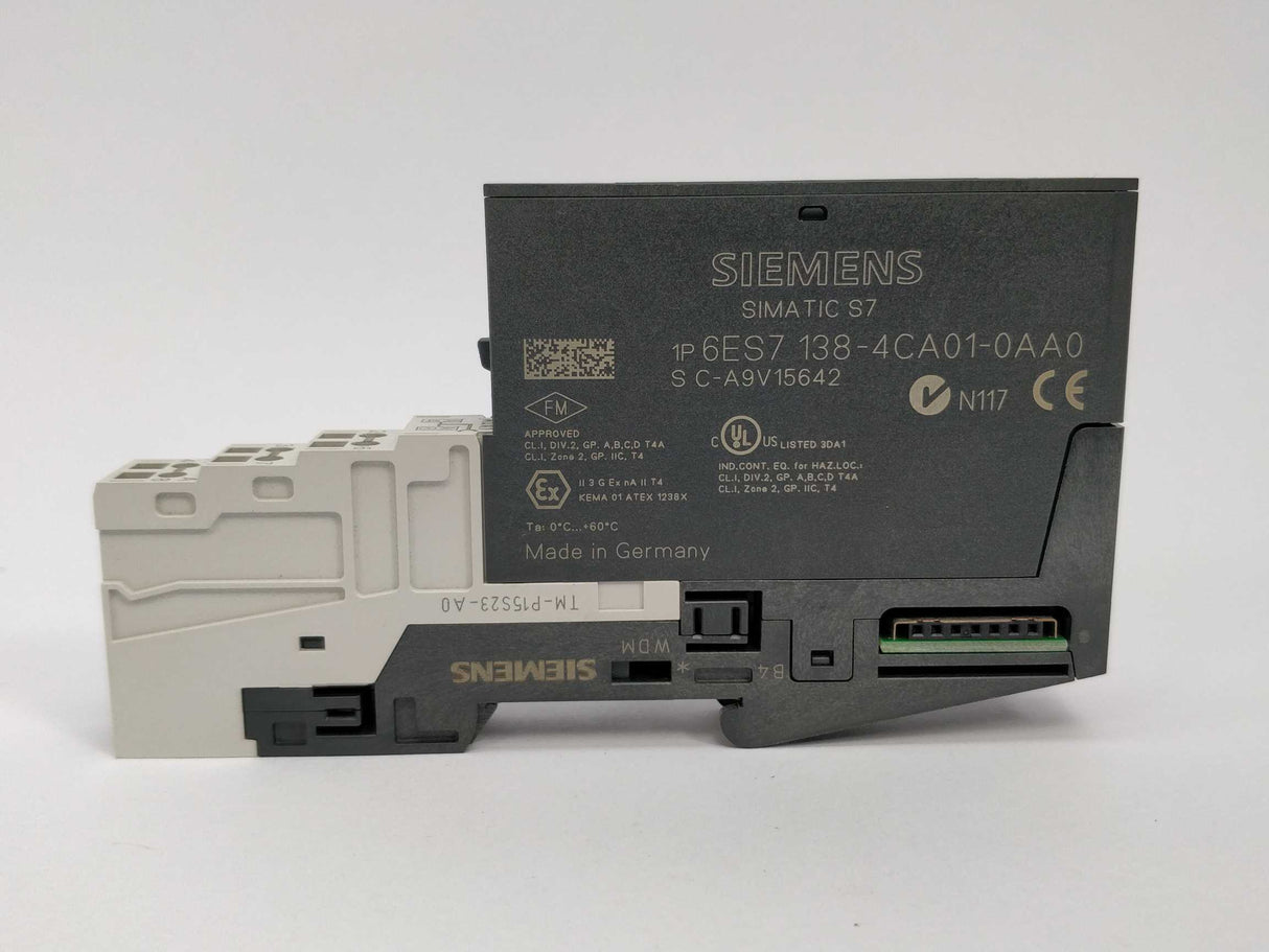 Siemens 6ES7 138-4CA01-0AA0 Power module PM-E DC24V E02