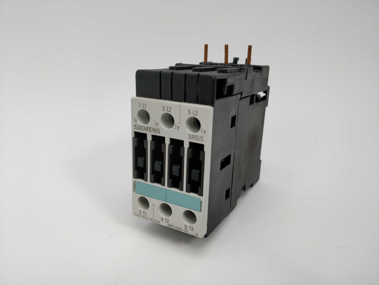 Siemens 3RT1025-1BB40 Power contactor E05