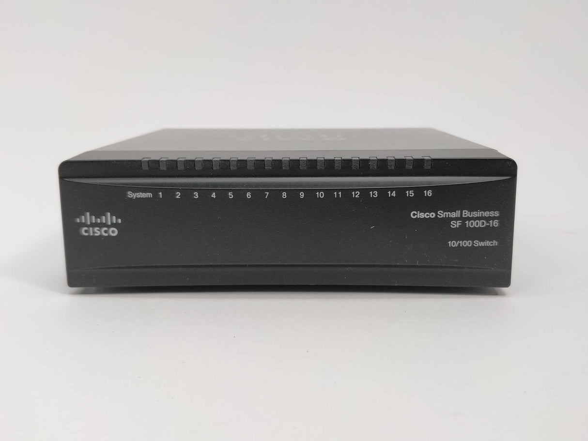 CISCO SF100D-16 16-Port Desktop 10/100 Switch