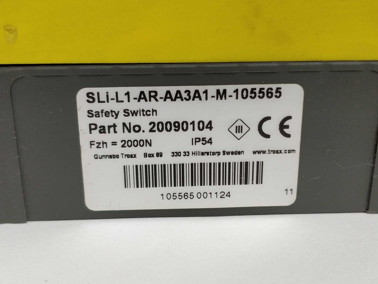 Troax 20090104 SLi-AR-AA3A1-M-105565 safety switch