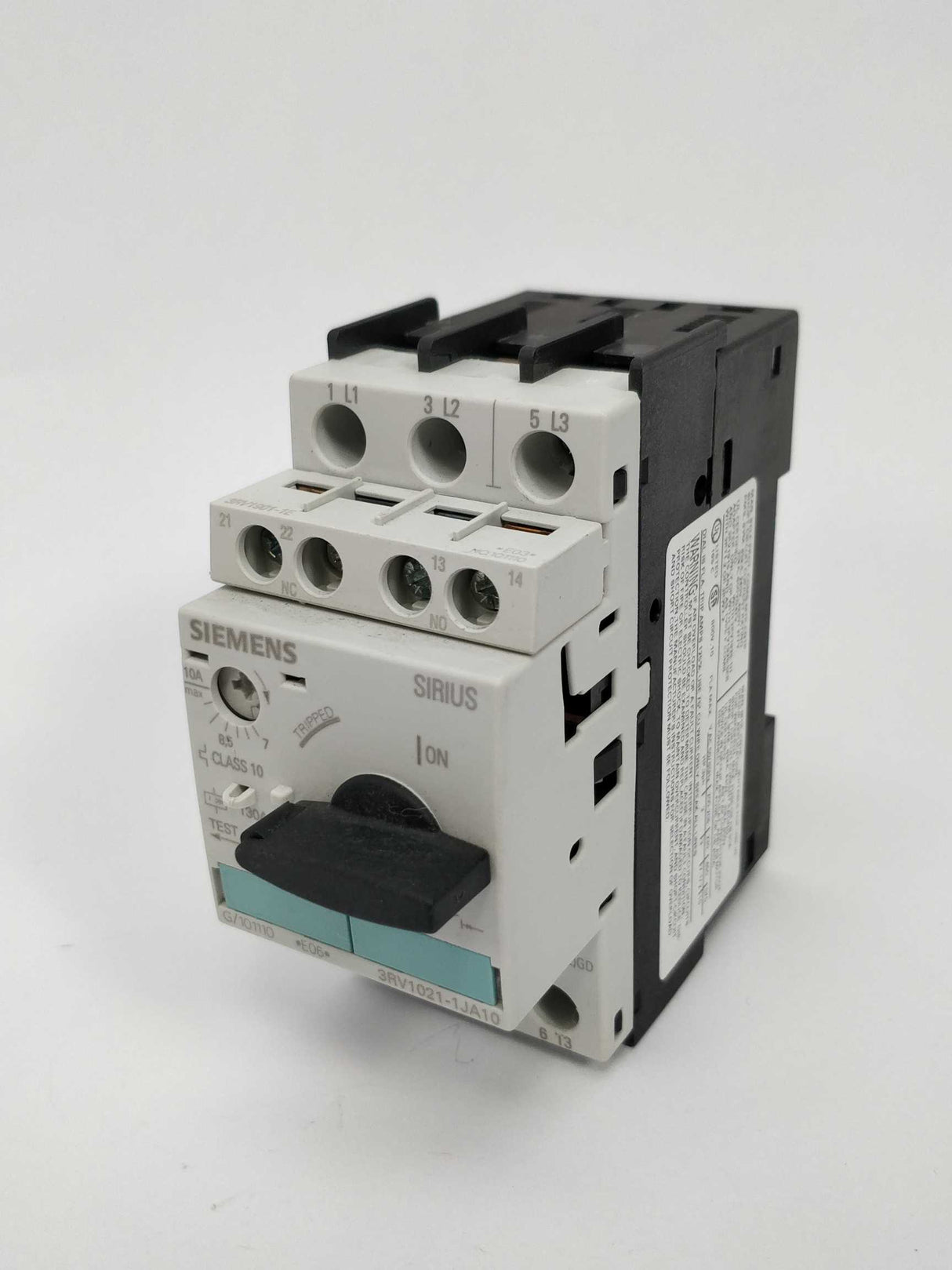 Siemens 3RV1021-1JA10 Sirius Circuit breaker
