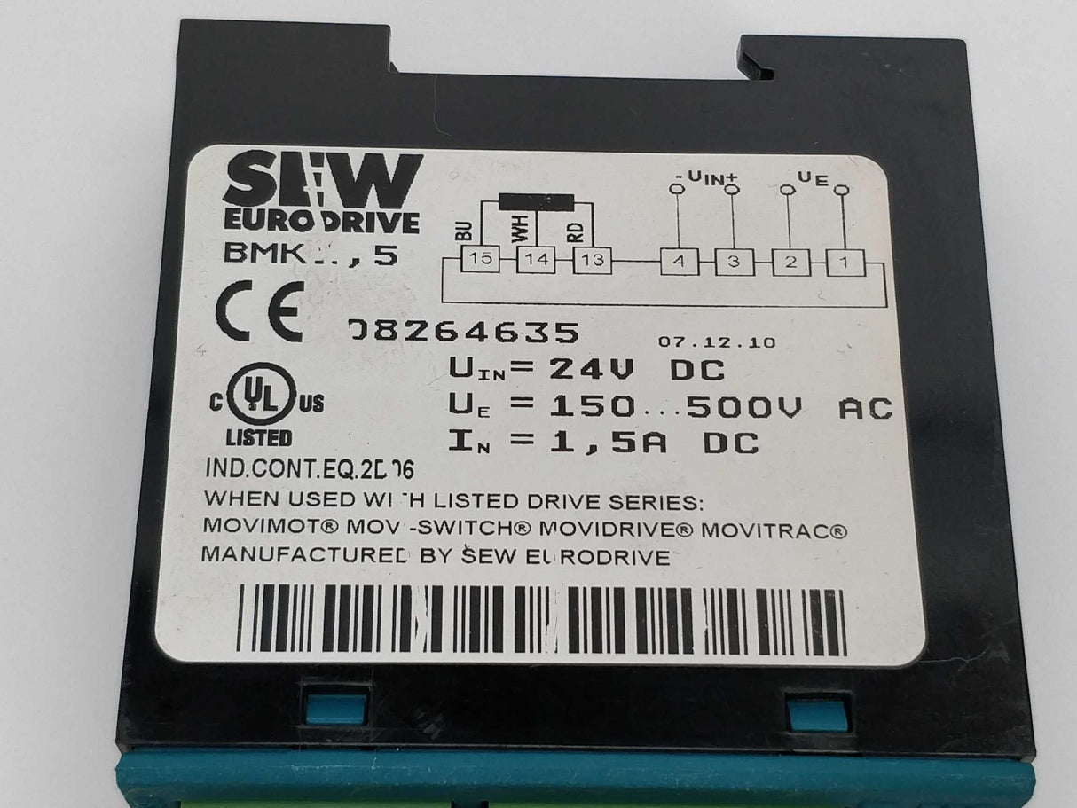 SEW-EURODRIVE  08264635 BMK 1,5 brake rectifier