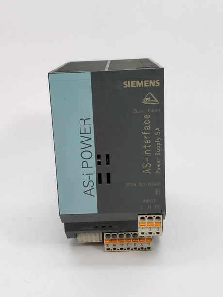 Siemens 3RX9502-0BA00 AS-Interface power supply 5A
