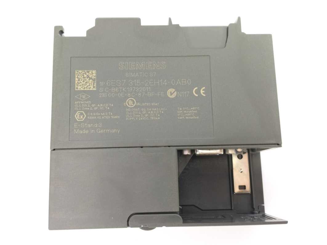 Siemens 6ES7 315-2EH14-0AB0 CPU 315-2 PN/DP E:03