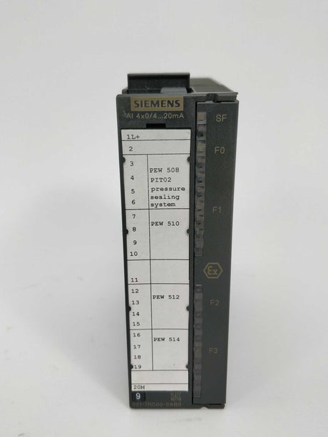 Siemens 6ES7 331-7RD00-0AB0 Analog input SM331 E:16